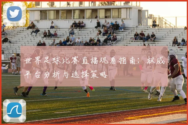 世界足球比赛直播观看指南:权威平台分析与选择策略